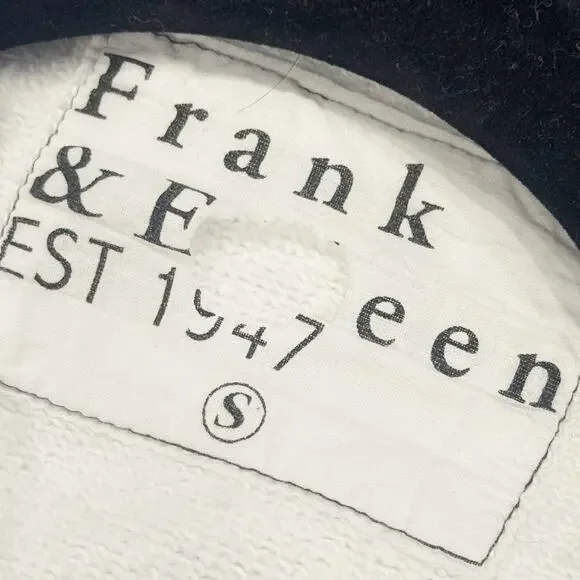 Frank & Eileen Women's Long-Sleeve Funnel Neck Capelet Sweater White Size S NWOT